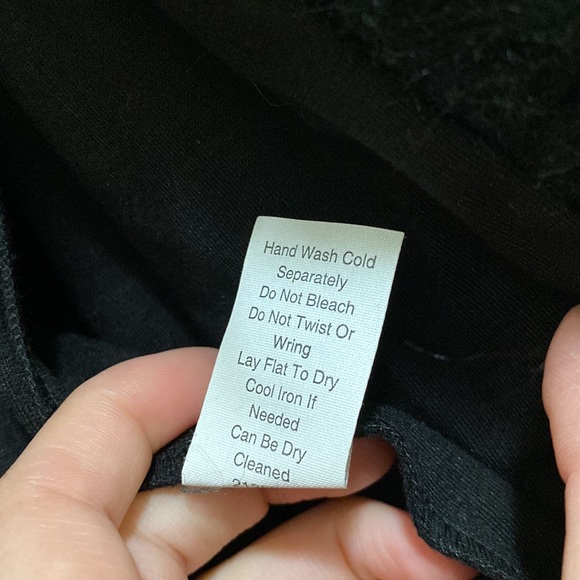 Cabi Black fuzzy vest - Picture 9 of 11